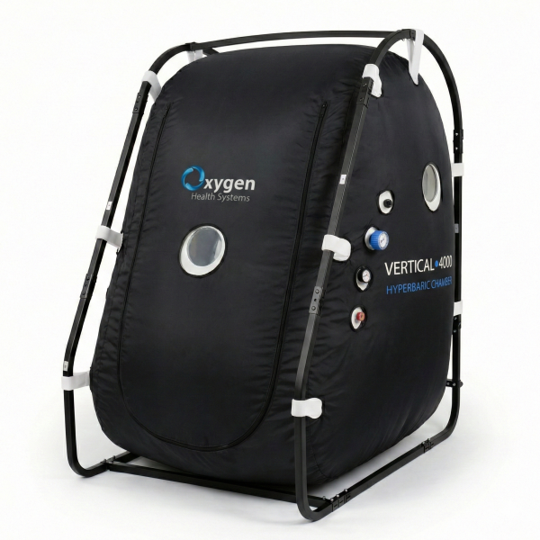 MC4000U Vertical Walk-in — External Frame soft hyperbaric chamber